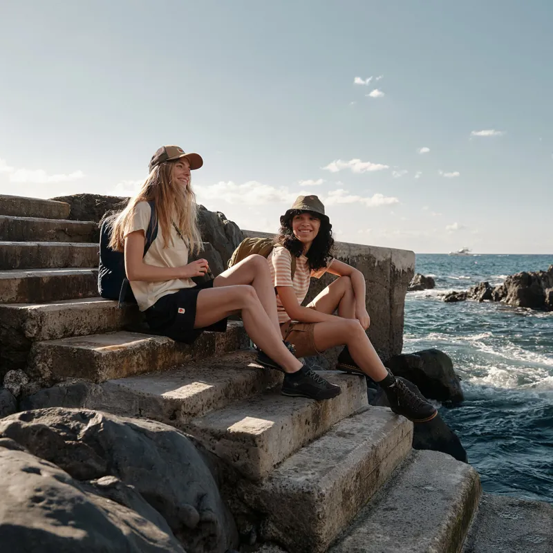 Fjallraven Women's High Coast Relax Shorts Navy-11