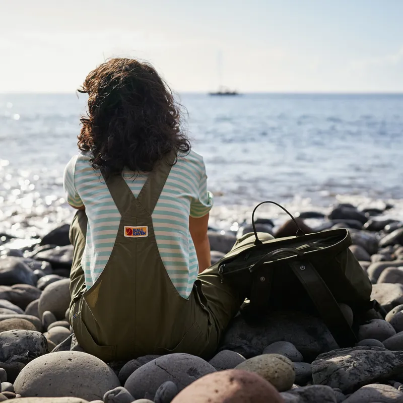 Fjallraven Women's Vardag Dungarees Dusty Rose-8