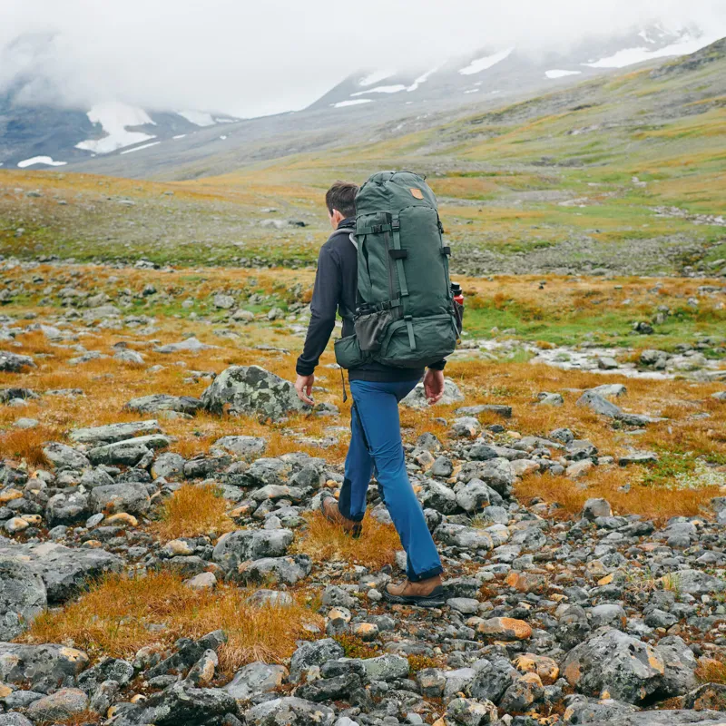 Fjallraven Mens Keb Agile Trousers Dark Olive-12