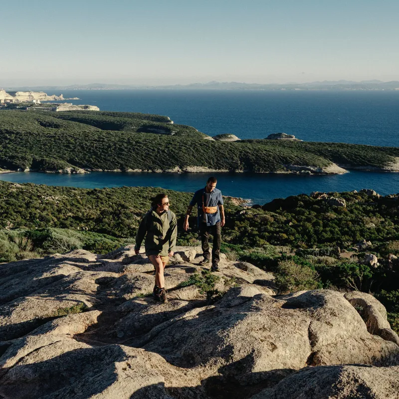Fjallraven Men's Raven Shirt SS Fossil/ Suede Brown-6