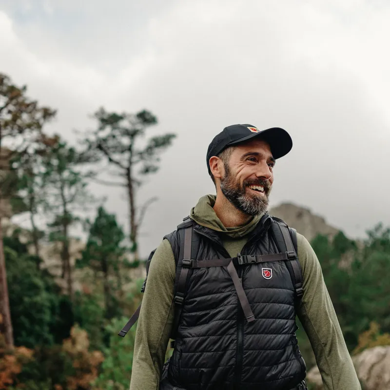 Fjallraven Mens Abisko Sun Hoodie Indigo Blue-9