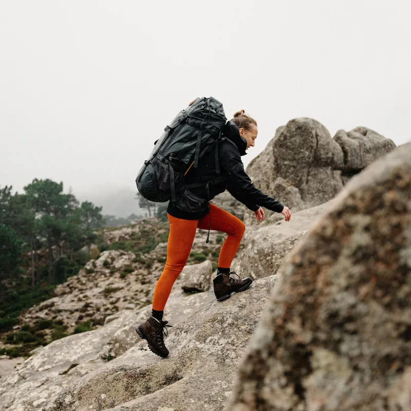 Fjallraven Womens Abisko Tights Suede Brown-13