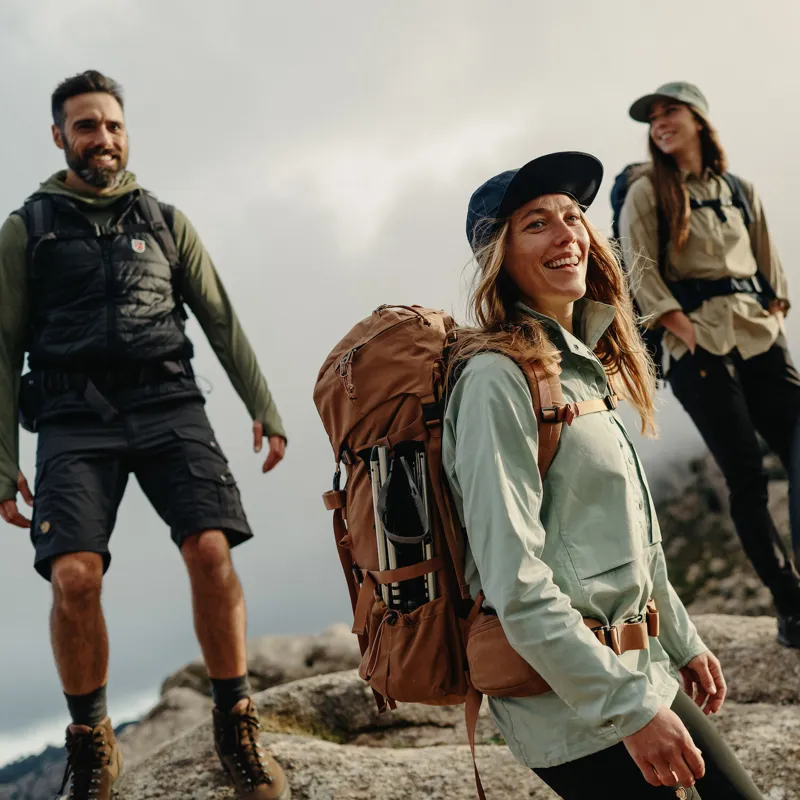 Fjallraven Womens Abisko Hike Anorak Fossil-10