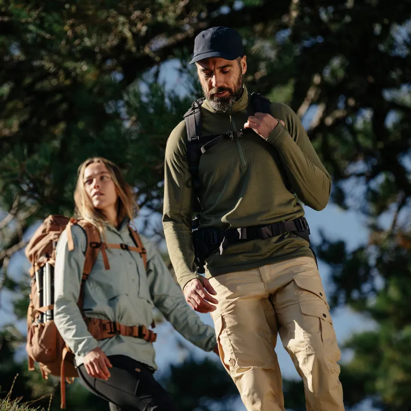 Fjallraven Mens Vidda Pro Lite Trousers Black-13