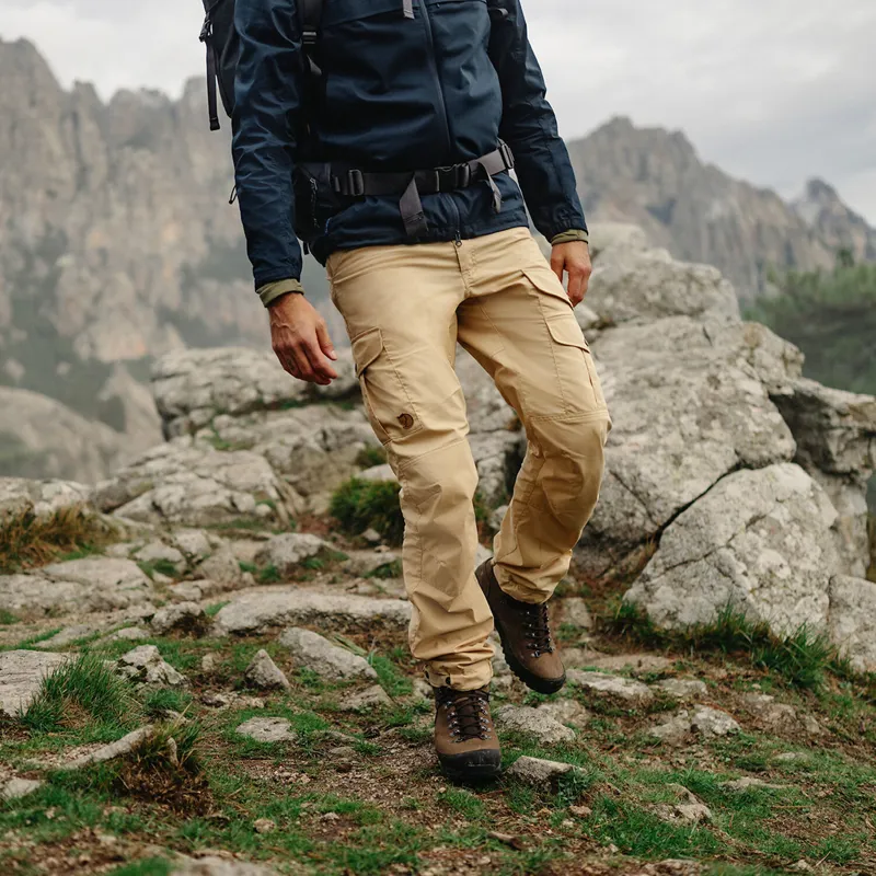 Fjallraven Mens Vidda Pro Lite Trousers Black-8