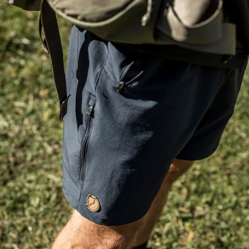 Fjallraven Men's Abisko Trail Stretch Shorts Grey-9