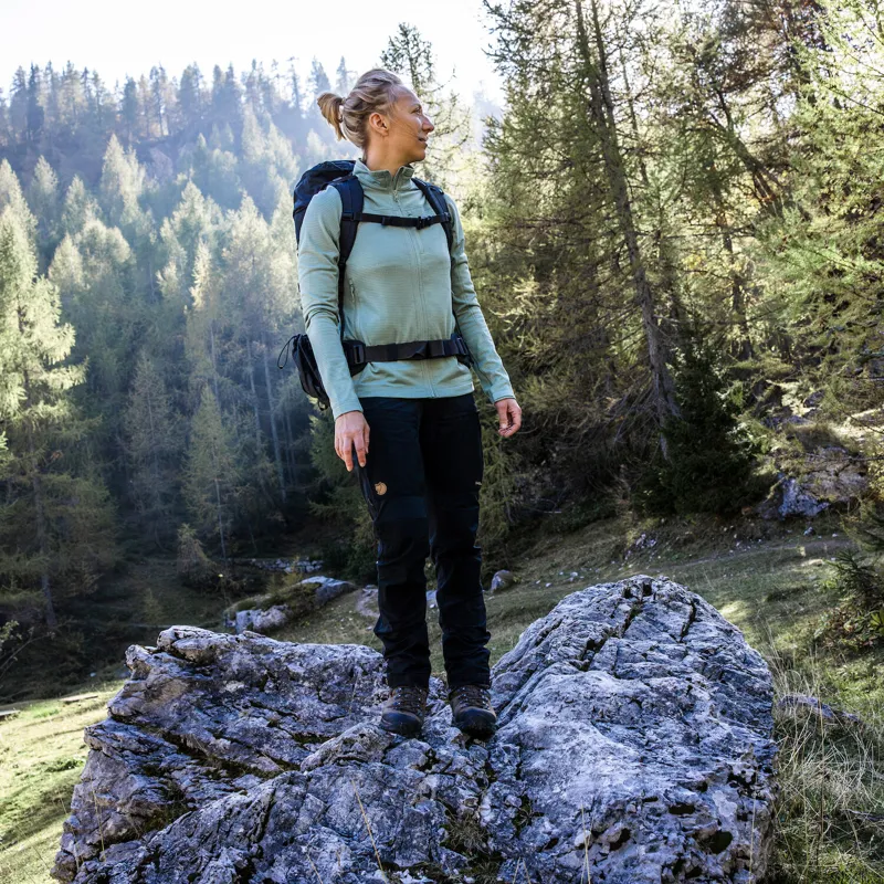 Fjallraven Women's Keb Agile Trousers Basalt / Iron-11