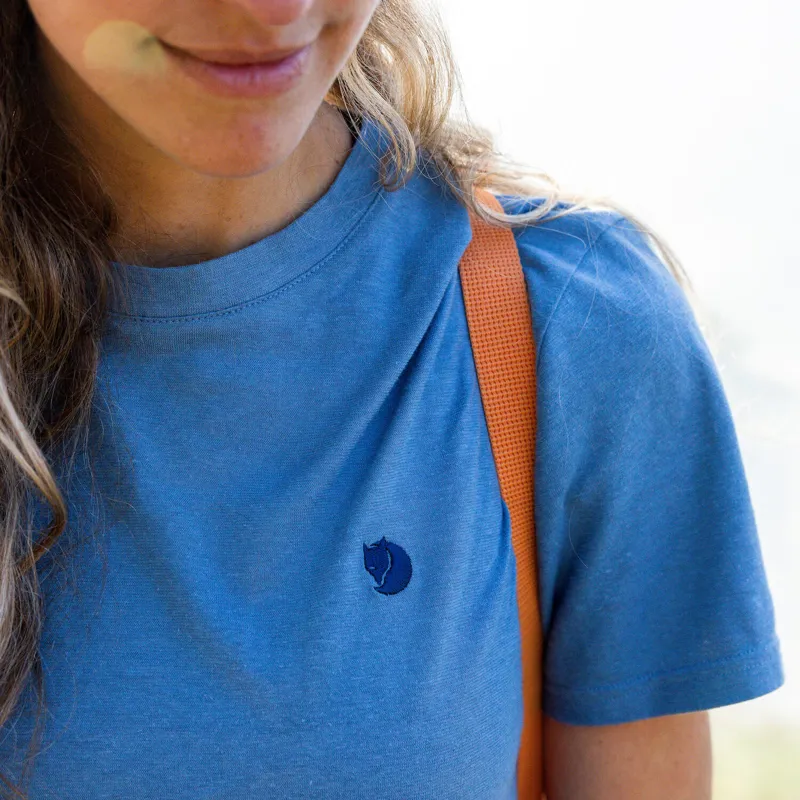 Fjallraven Women's Hemp Blend T-Shirt Chalk White-7