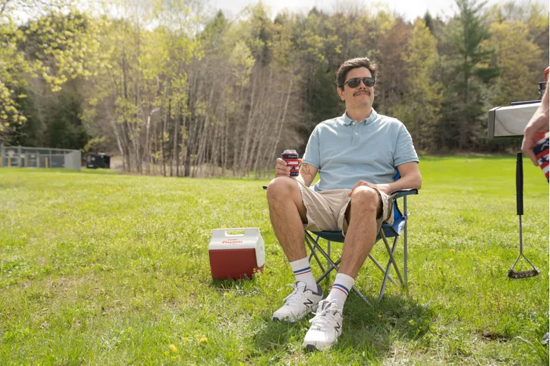 Darn Tough Men's Element Micro Crew Lightweight Running Socks White-2