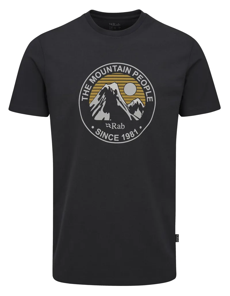 Rab Men's Stance Alpine Peak Tee Beluga