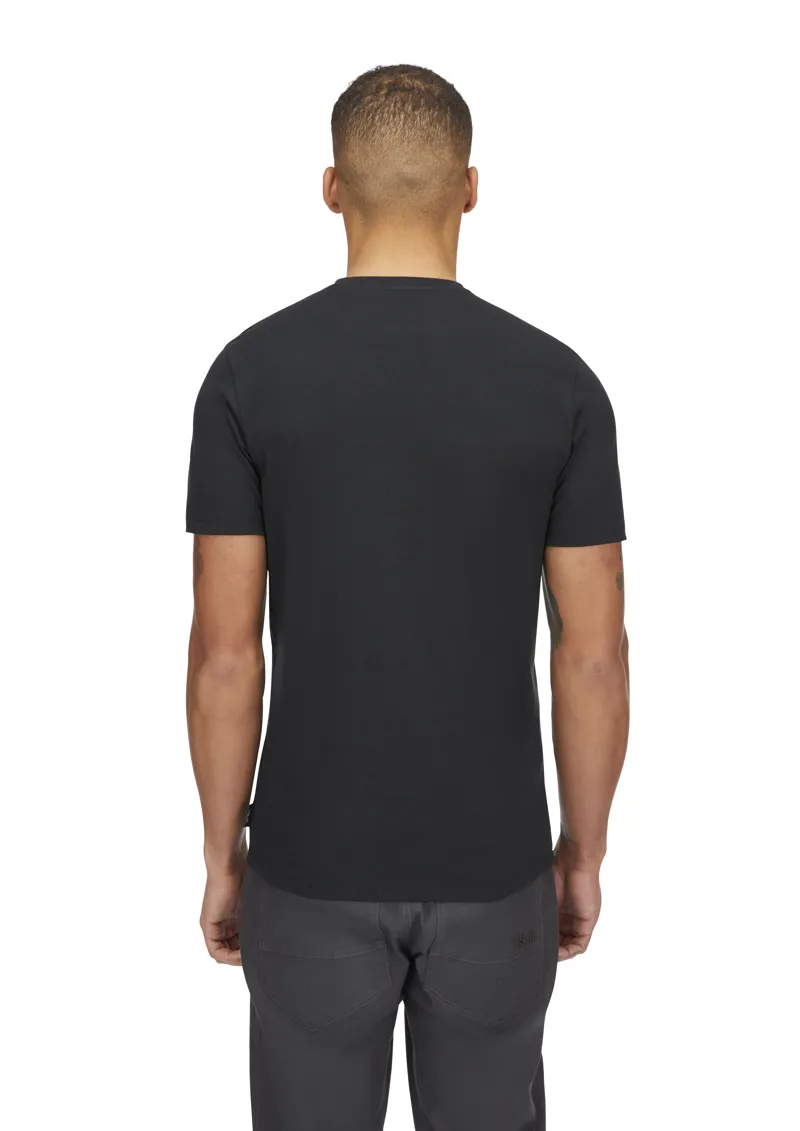 Rab Men's Stance Alpine Peak Tee Beluga-4