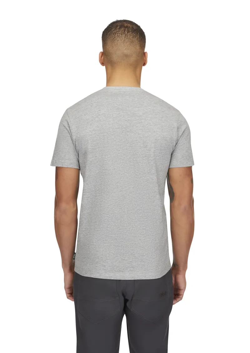 Rab Men's Stance Alpine Peak Tee Grey Marl-4