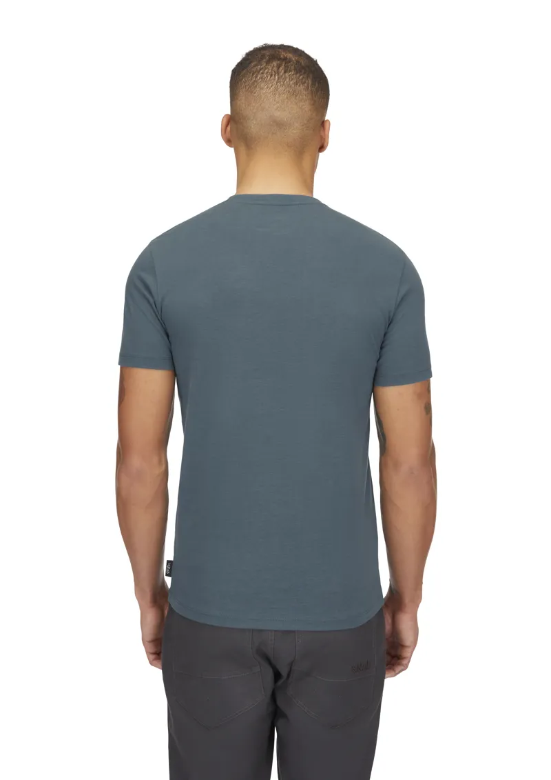 Rab Men's Stance Alpine Peak Tee Orion Blue-4