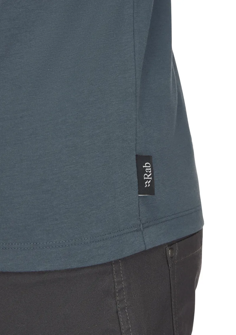 Rab Men's Stance Alpine Peak Tee Orion Blue-6