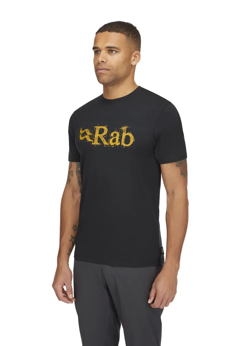 Rab Men's Stance Tech Sketch T-Shirt Beluga-3