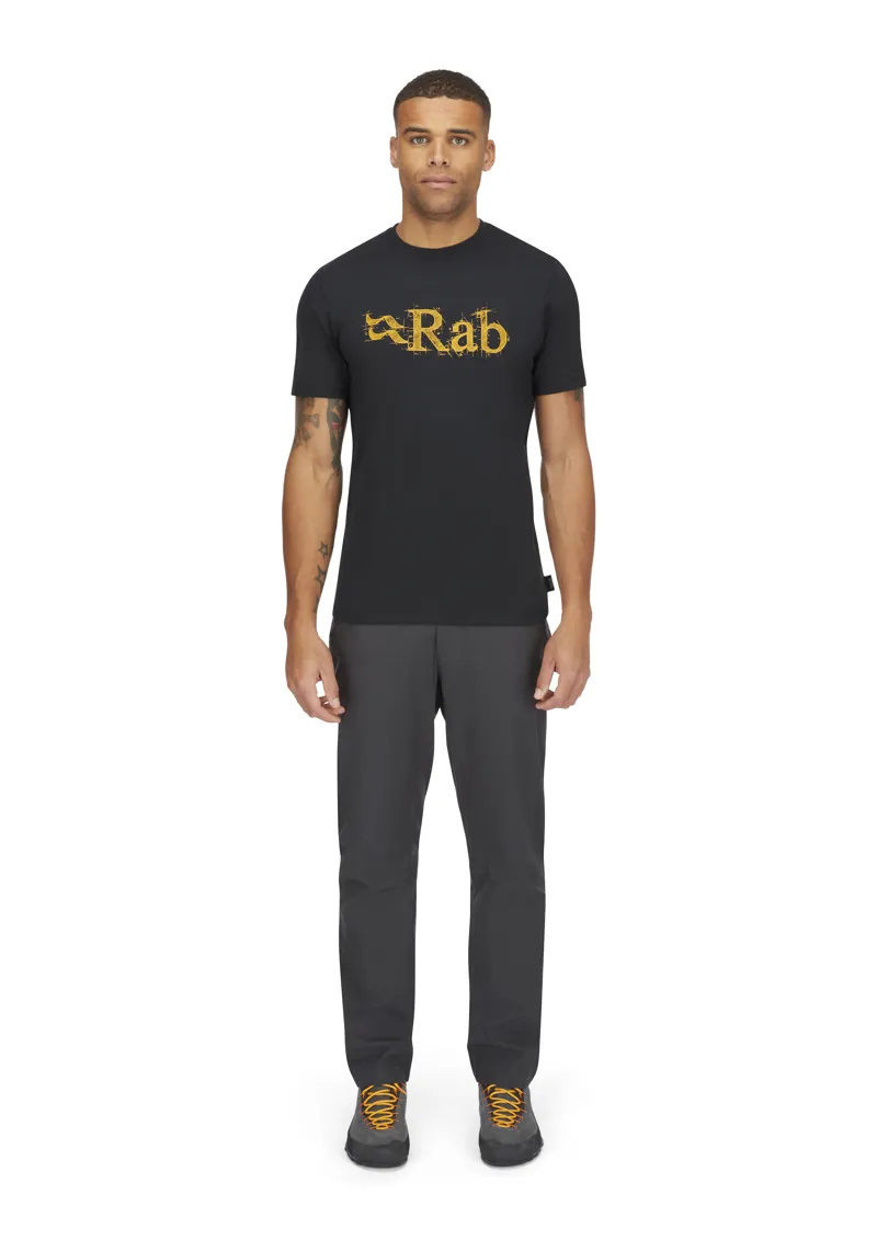 Rab Men's Stance Tech Sketch T-Shirt Beluga-5