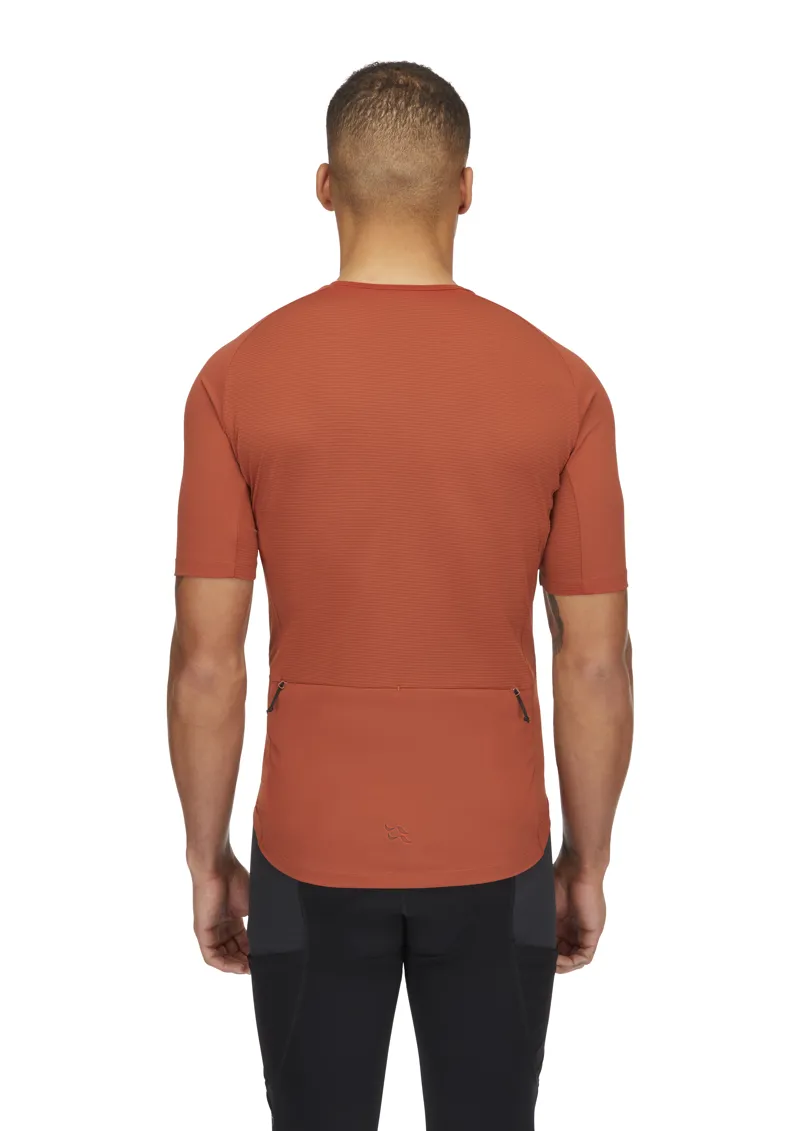 Rab Men's Stance Tech Sketch T-Shirt Red Clay-4