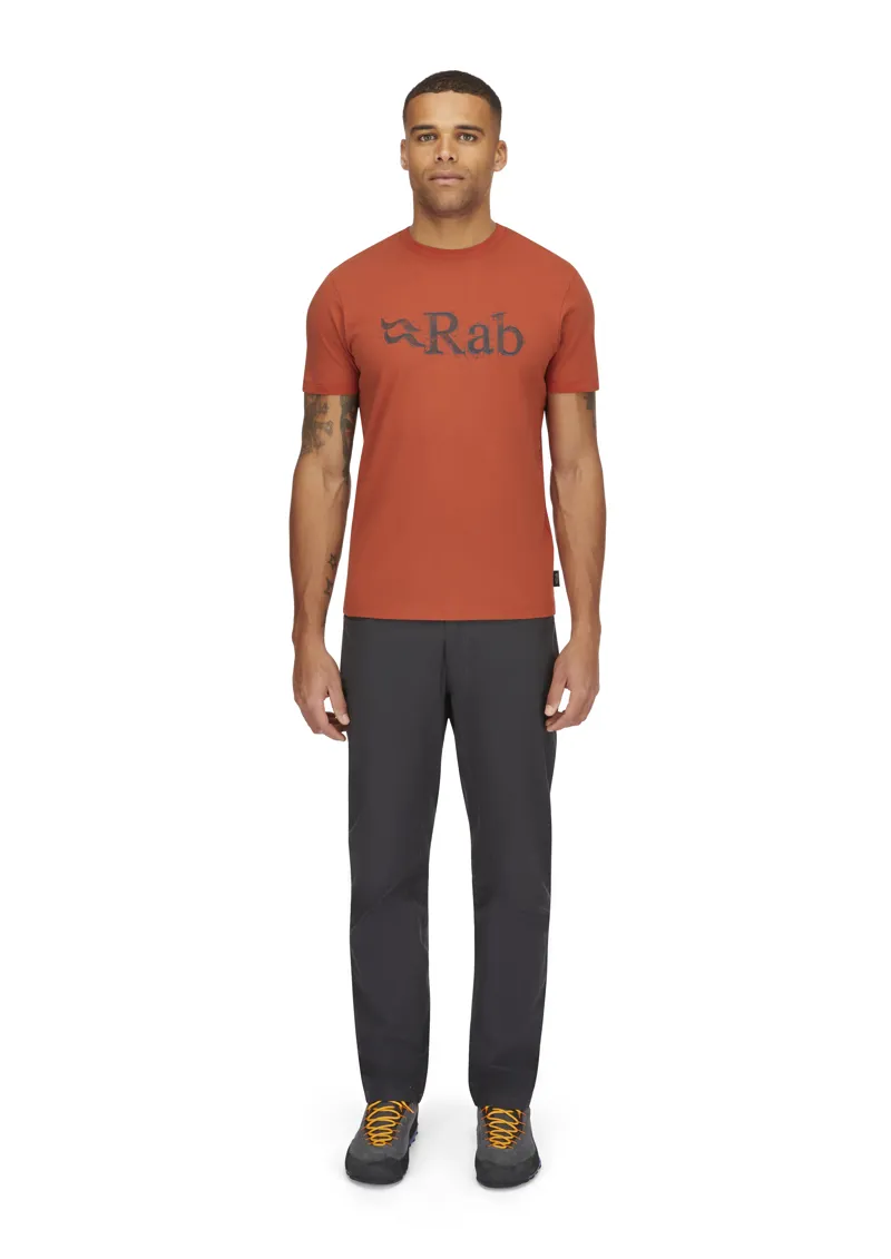 Rab Men's Stance Tech Sketch T-Shirt Red Clay-5
