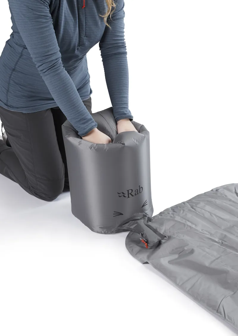 Rab Stratosphere 4 Sleeping Mat Graphene - Regular Wide-2