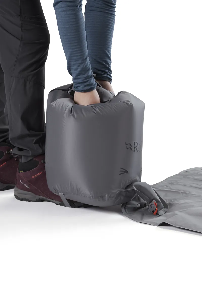 Rab Stratosphere 5.5 Sleeping Mat Graphene - Regular Wide-5