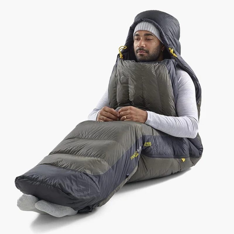 Sea to Summit Spark Pro -9C Long Sleeping Bag Grey-5