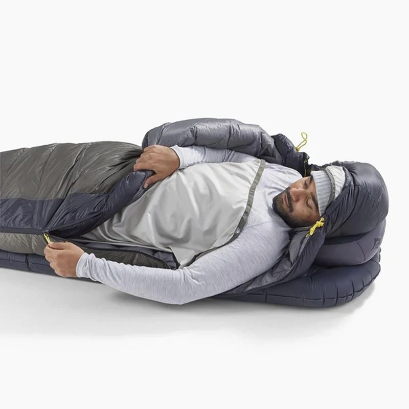 Sea to Summit Spark Pro -9C Long Sleeping Bag Grey-11