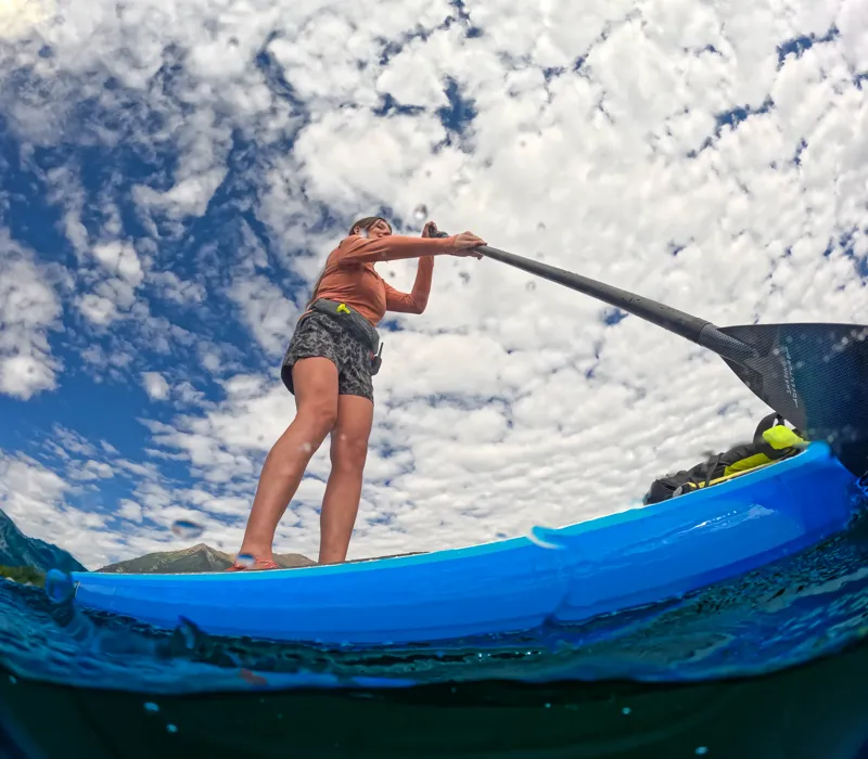 Royal Robbins Women's Amp Lite Hoodie Baked Clay Heather-4