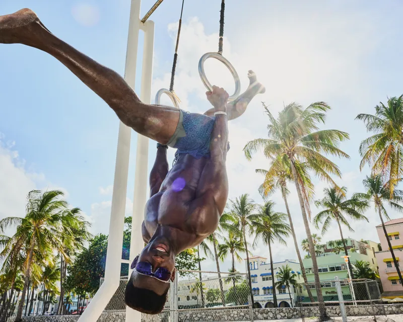 Saxx Men's Multi Sport Two in One  Shorts Ikat Check-4