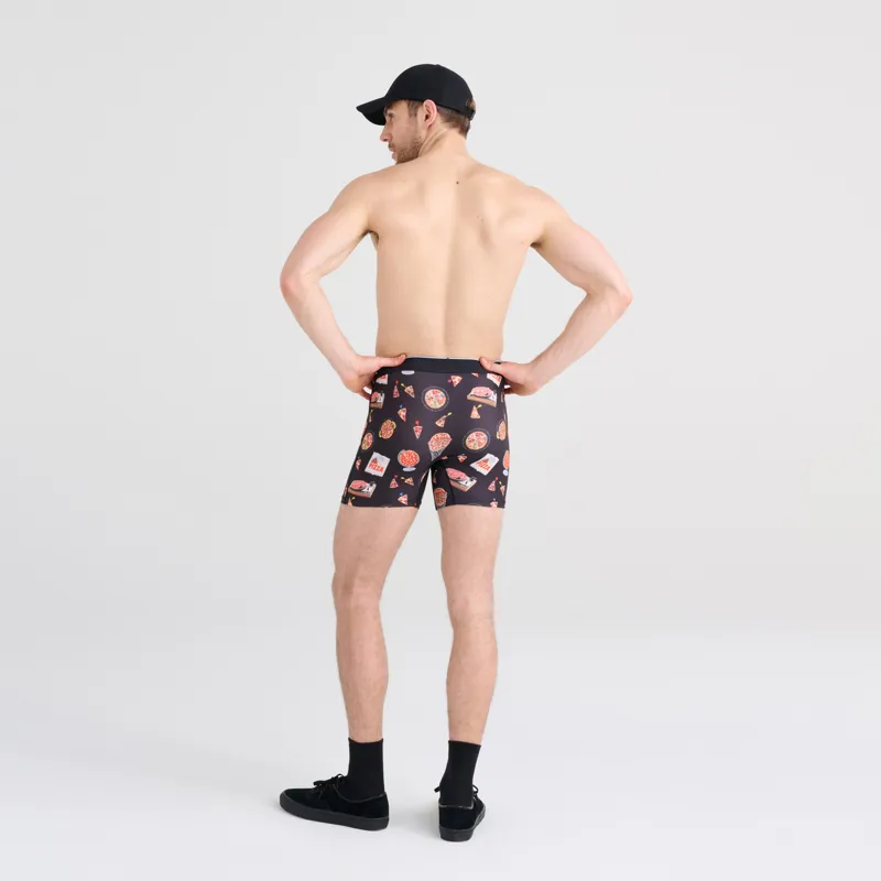 Saxx Men's Volt Breathable Mesh Boxer Brief Pizza-3