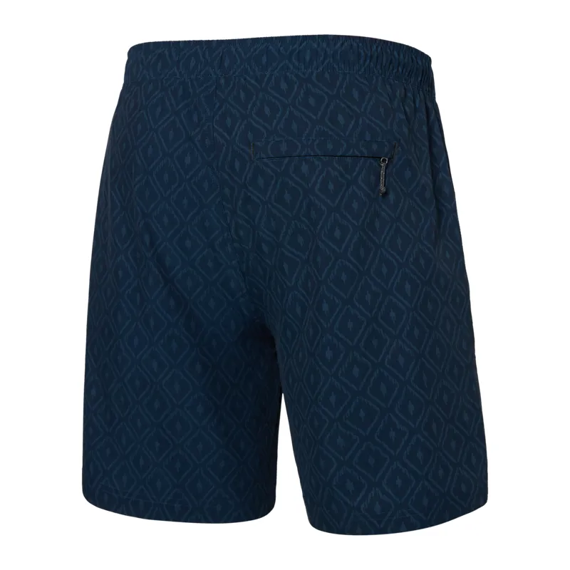 Saxx Men's Multi Sport Two in One  Shorts Ikat Check-1