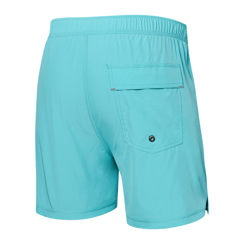 Saxx Oh Buoy 2in1 7inch Volley Shorts Turquoise-1
