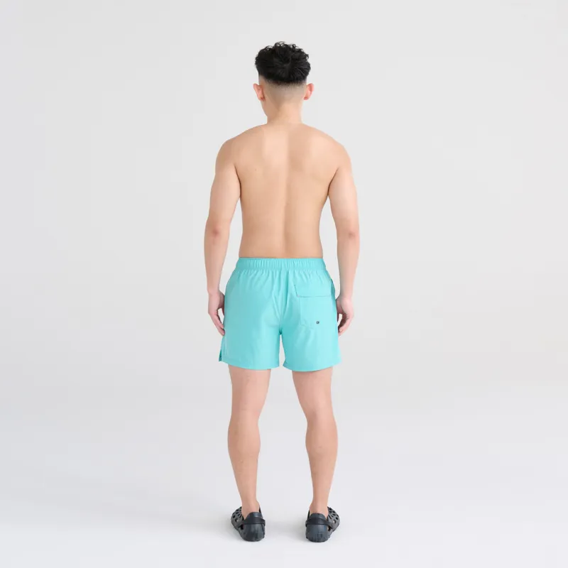 Saxx Oh Buoy 2in1 7inch Volley Shorts Turquoise-3