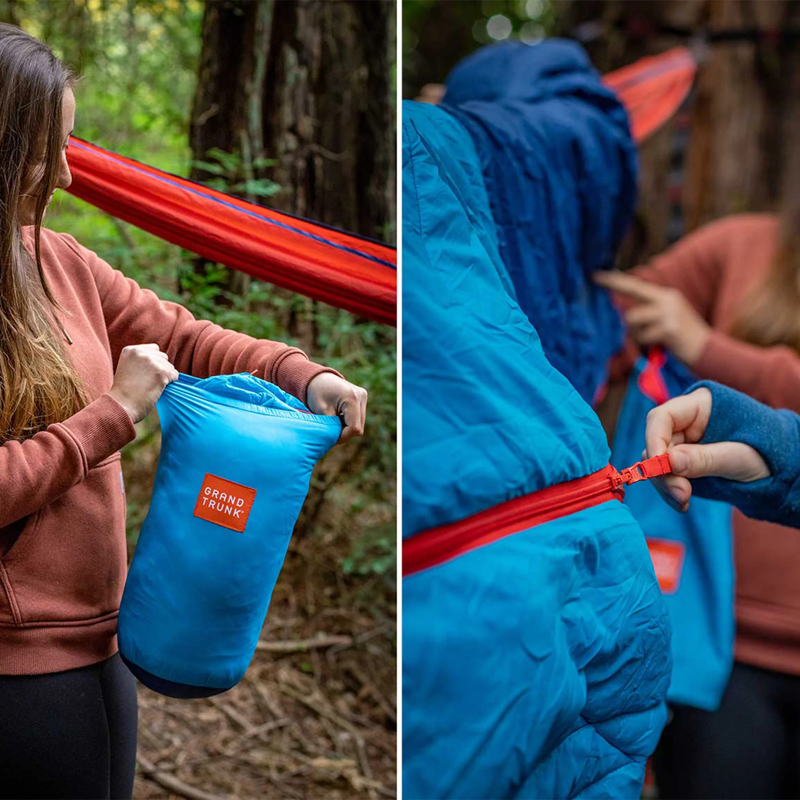 Grand Trunk 360 ThermaQuilt 3 in 1 Blanket Blue-6