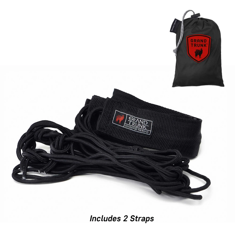 Grand Trunk Hammock Tree Slings Black-1