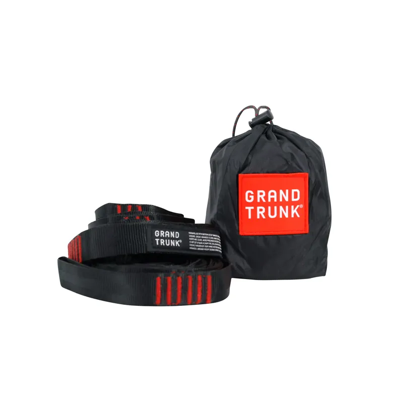 Grand Trunk Hammock Tree Slings Black