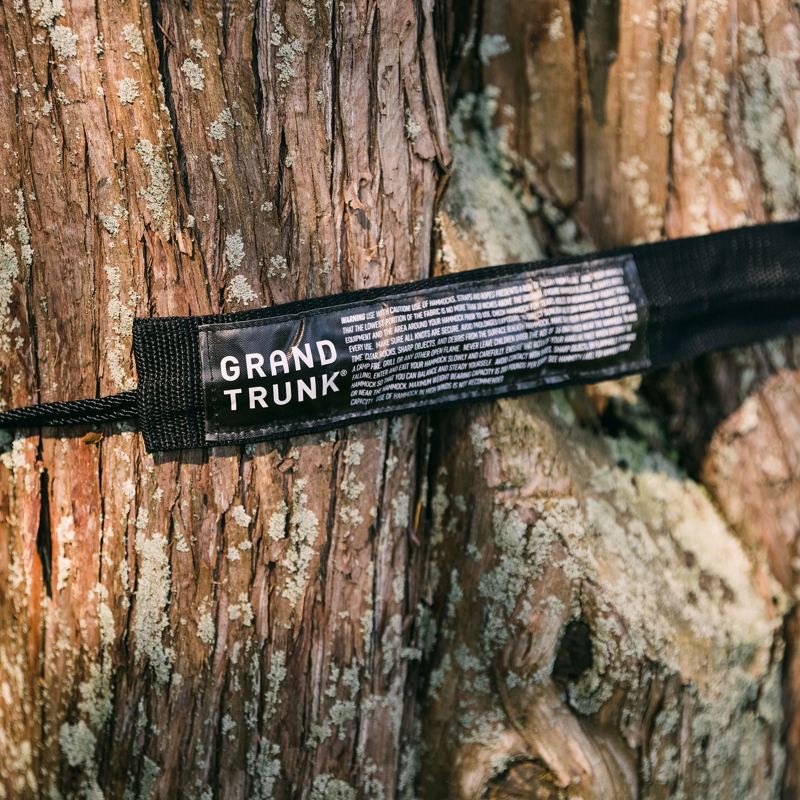Grand Trunk Hammock Tree Slings Black-3