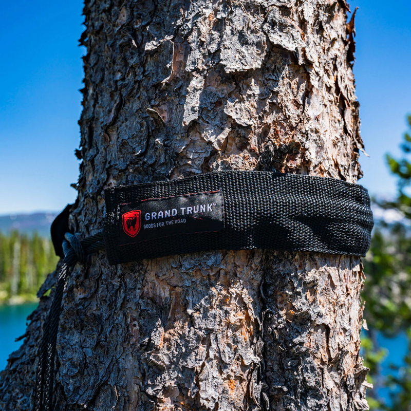 Grand Trunk Hammock Tree Slings Black-8