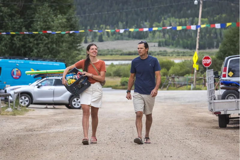 Royal Robbins Men's Basecamp T-Shirt Navy-1