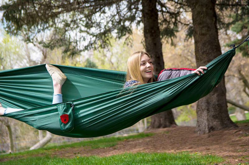 Grand Trunk Starter Hammock Green-2