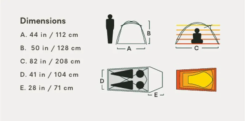 Nemo Kunai Three-Four Season Two-Person Tent-6