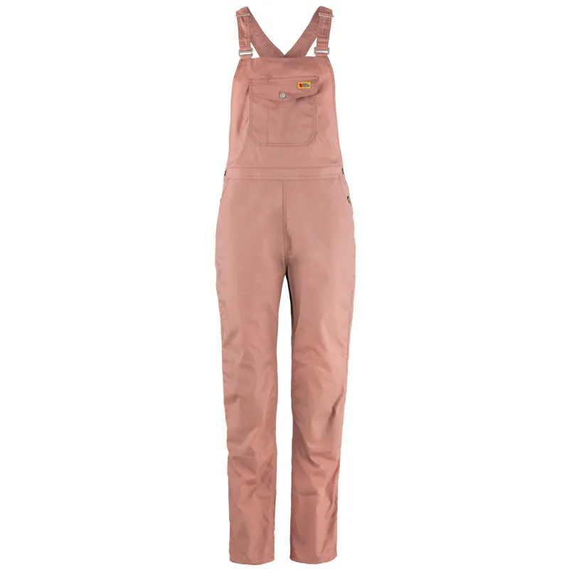 Fjallraven Women's Vardag Dungarees Dusty Rose