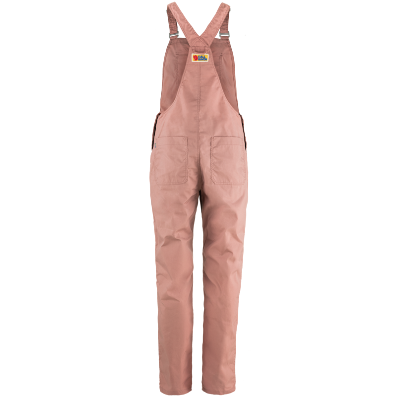 Fjallraven Women's Vardag Dungarees Dusty Rose-1