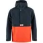 Fjallraven Mens Vardag Hydratic Anorak Dark Navy/ Flame Orange