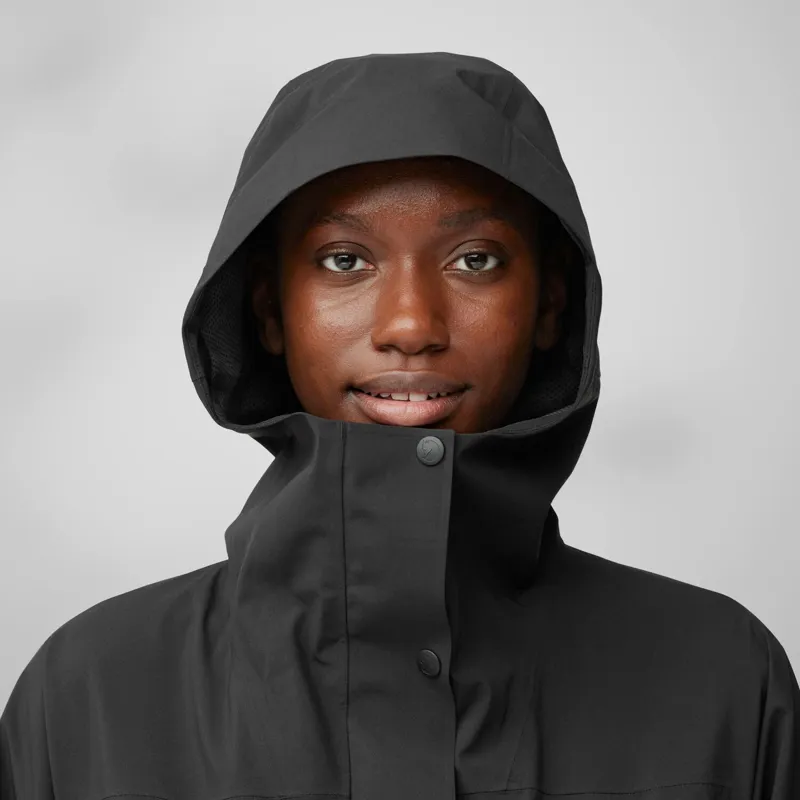 Fjallraven Womens Vardag Rain Parka Laurel Green-5