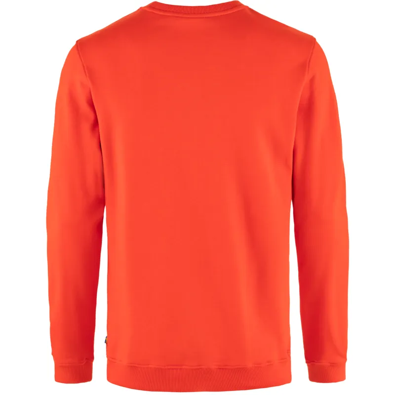 Fjallraven Mens Vardag Sweatshirt Flame Orange-1