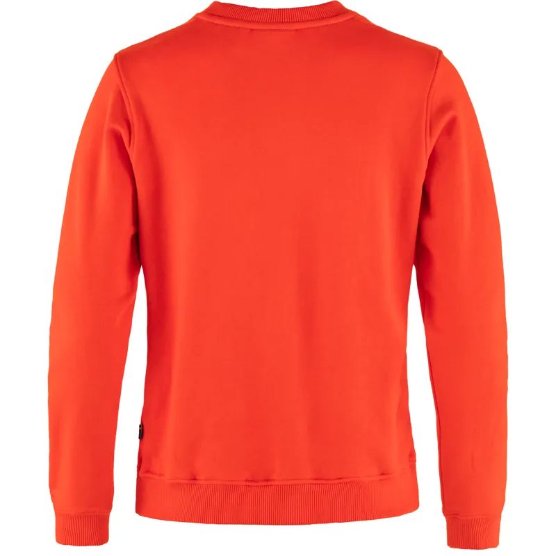 Fjallraven Women's Vardag Sweatshirt Flame Orange-1