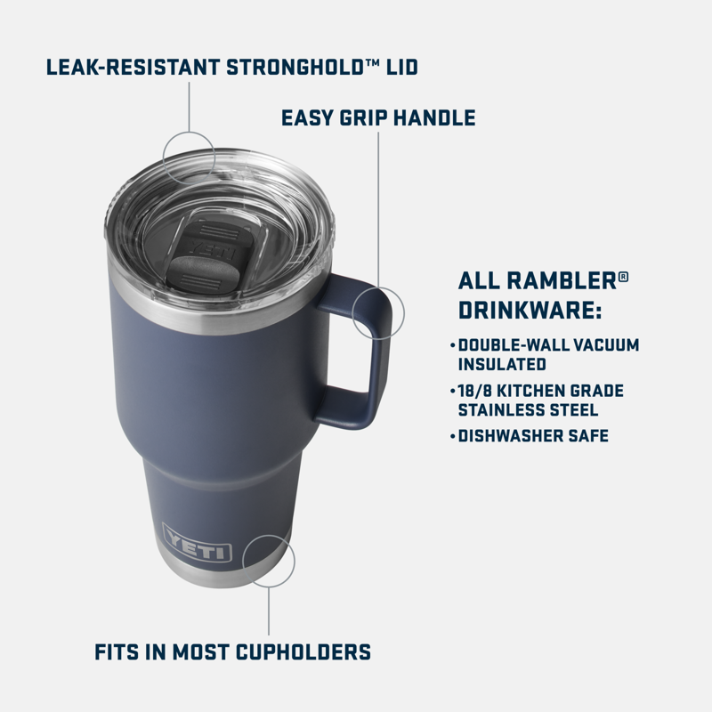 YETI Rambler 20oz Travel Mug King Crab Orange-3