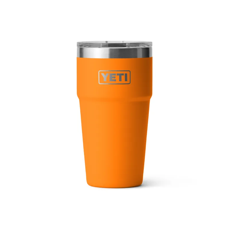 YETI Rambler 20oz Stackable Cup King Crab Orange