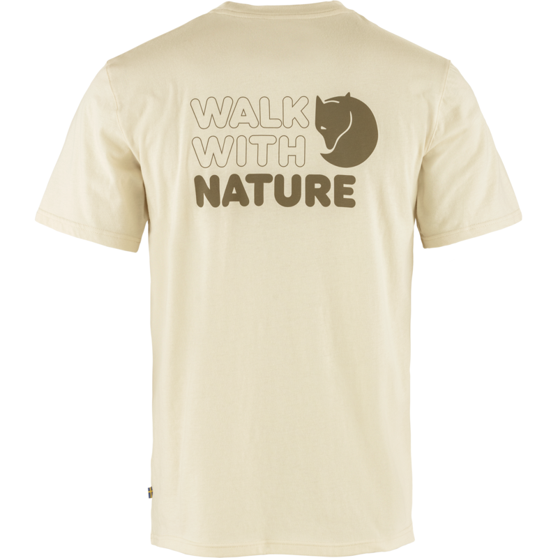 Fjallraven Men's Walk With Nature T-Shirt Chalk-1