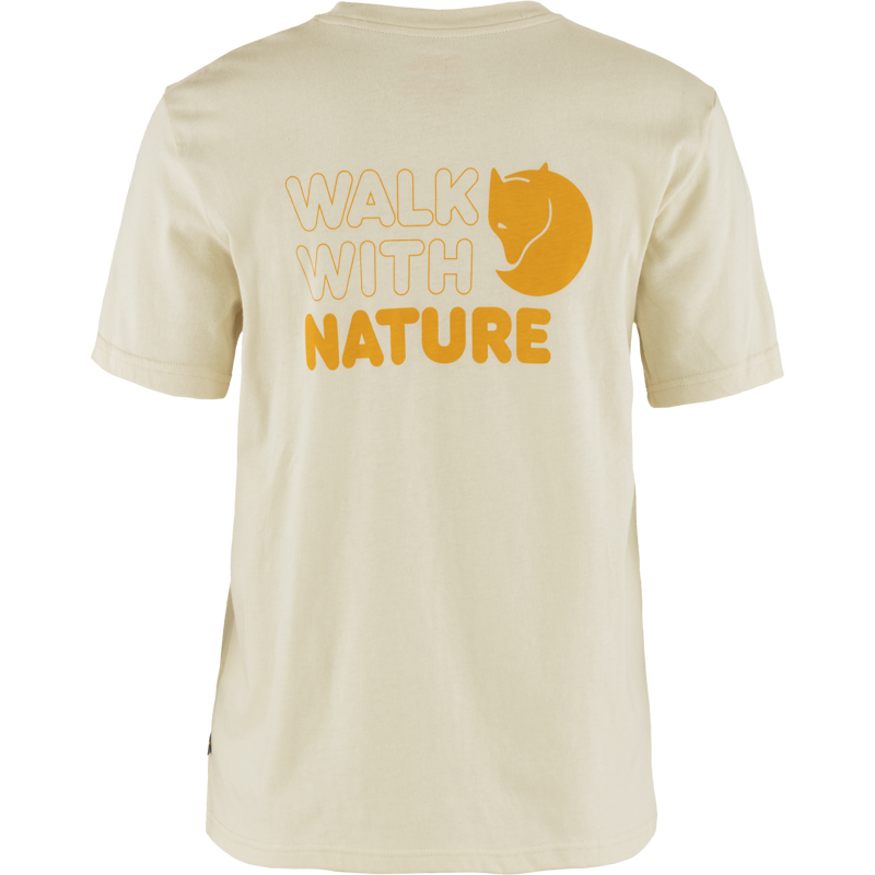 Fjallraven Women's Walk With Nature T-Shirt Chalk-1